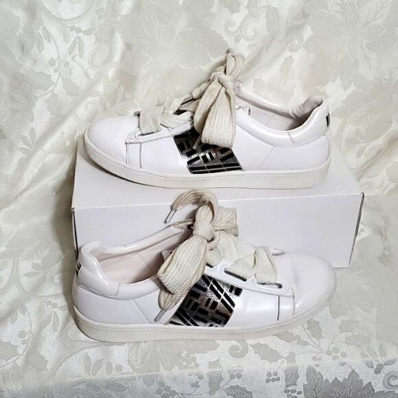 Jeffrey Campbell LF White Sneakers - Picture 3 of 8